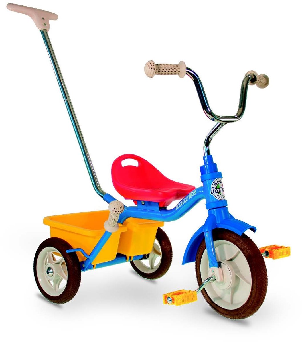 Italtrike Colorama Passenger Driewieler - Driewieler - Jongens en meisjes - Blauw - 10 Inch (8010077104138)