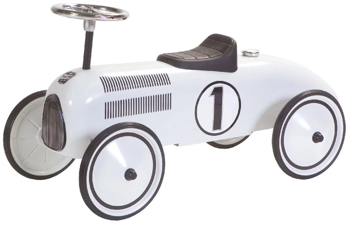 Loopauto metaal deluxe - Retro - kids 2+ jaar (8720929401369)