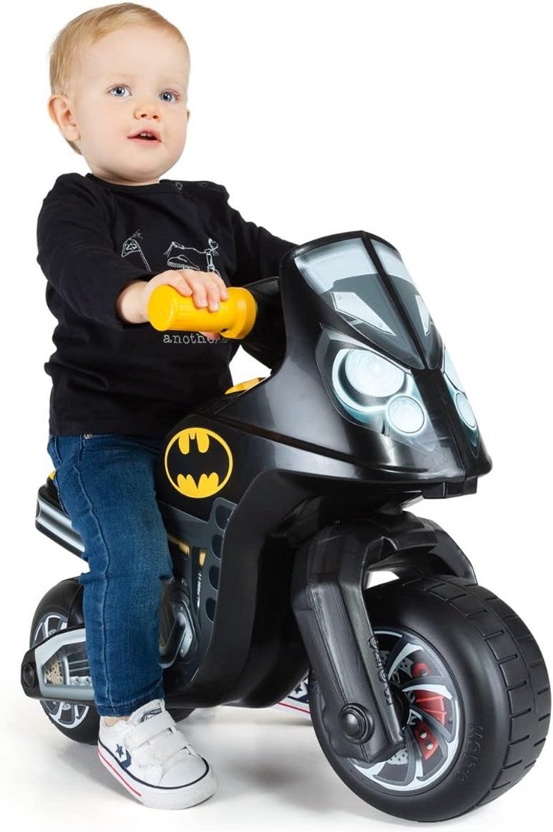 Loopfiets Batman Stijl Crossmotor voor Kinderen - Alles-Terrein Wielen (9101057592003)