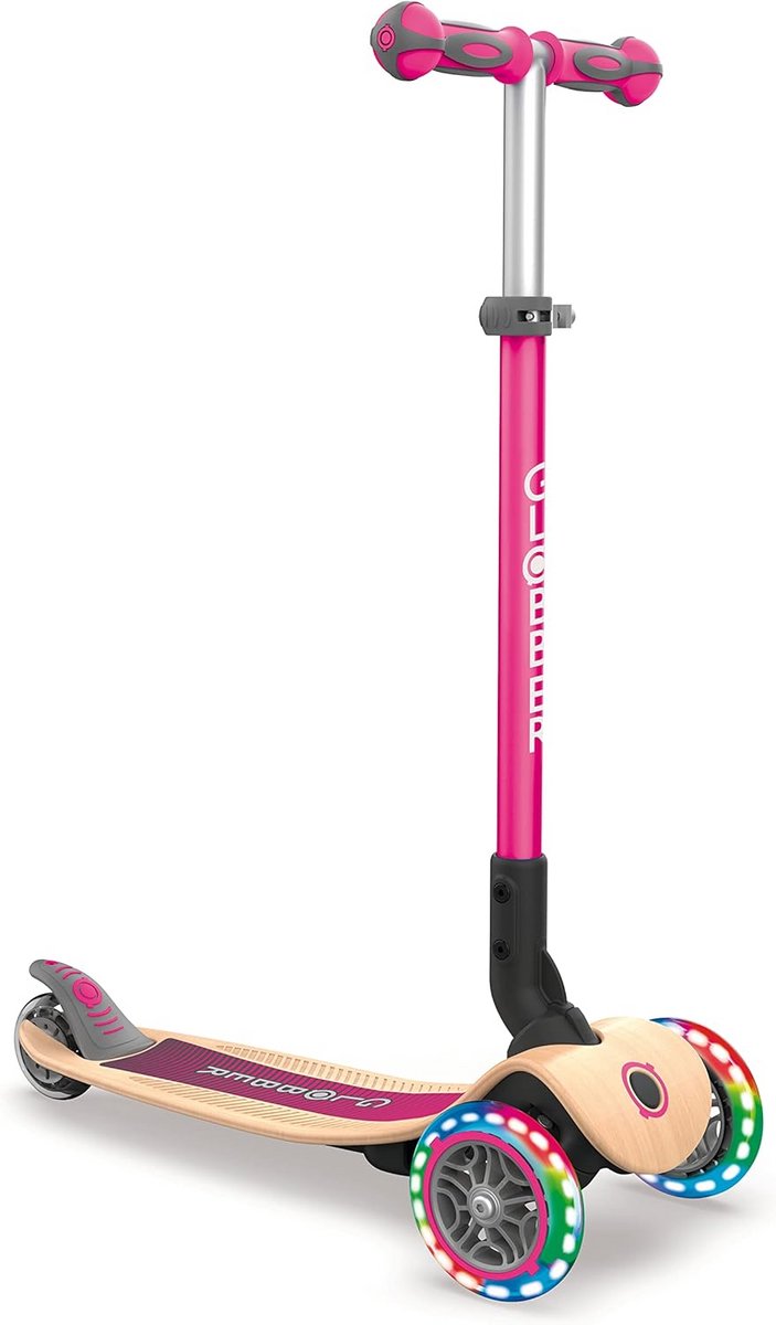 Opvouwbare Kinder Scooter met 3 Wielen en LED Verlichting - Geschikt vanaf 3 Jaar (9101069592978)