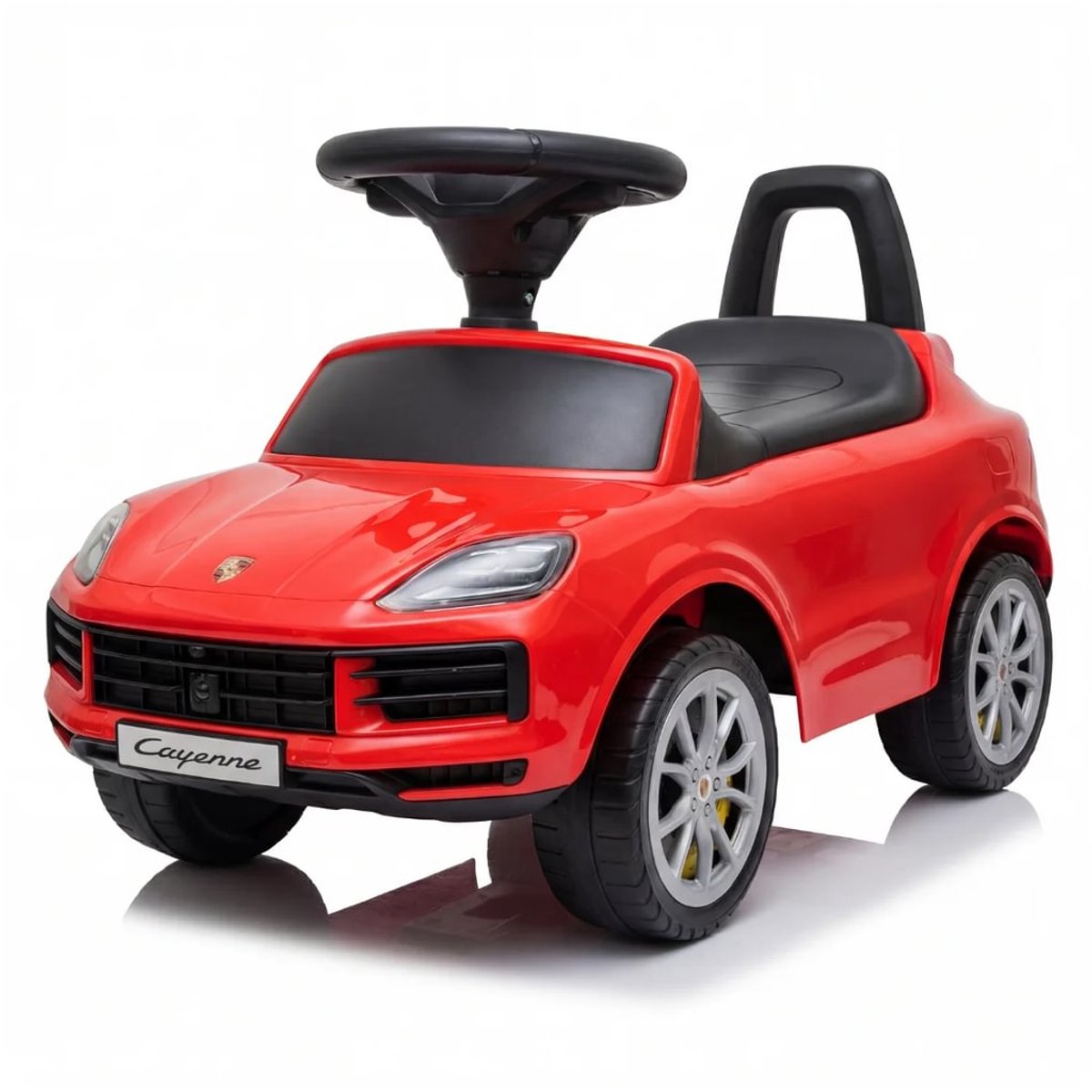 Porsche Cayenne - Loopauto voor Kinderen - 1 tot 3 jaar - met Toeter & Muziek - Rood (5401257006596)