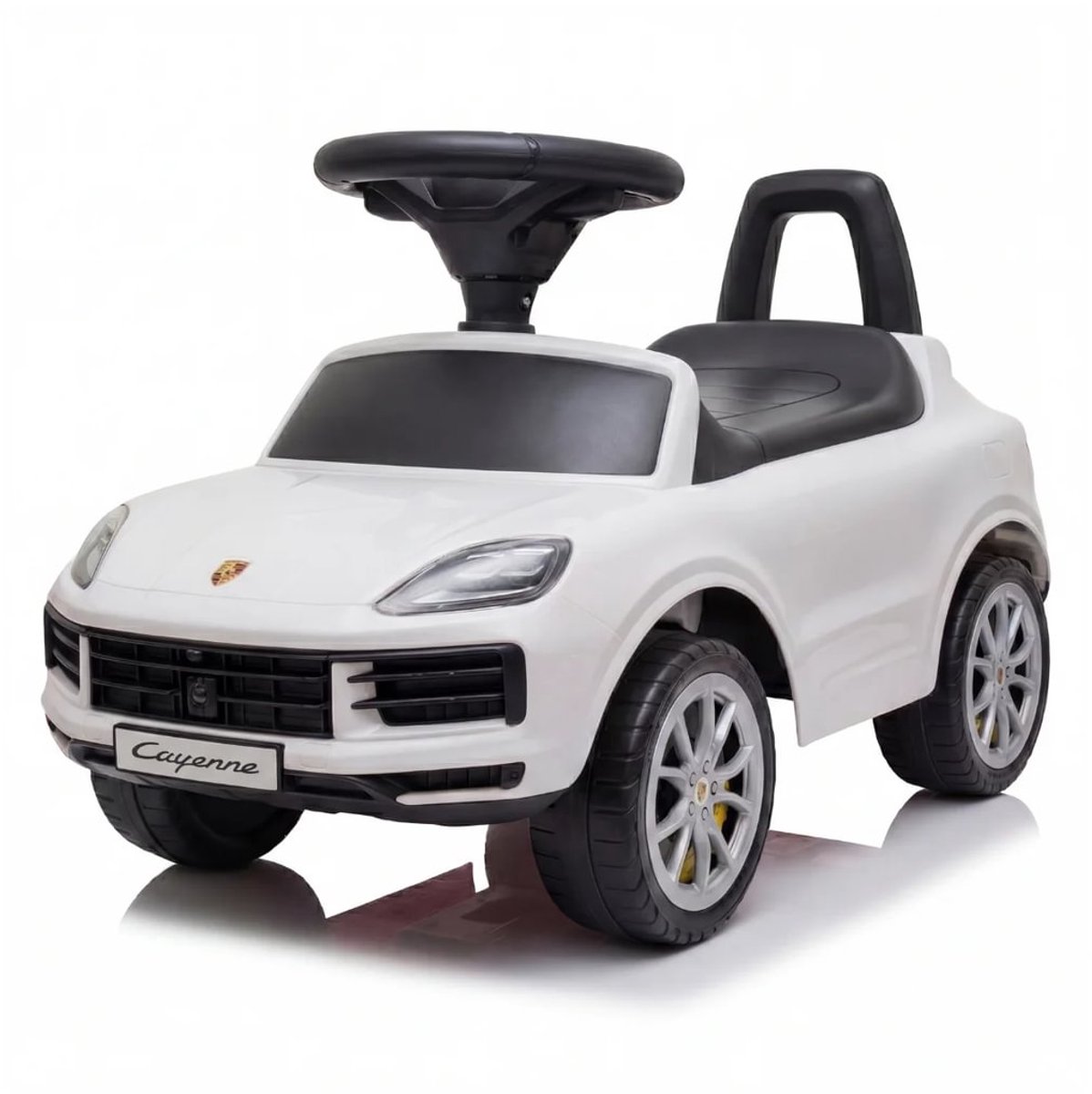 Porsche Cayenne - Loopauto voor Kinderen - 1 tot 3 jaar - met Toeter & Muziek - Wit (5401257006602)