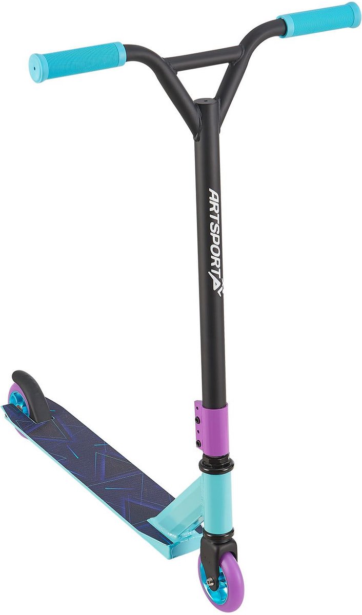 Stuntstep Retro Paars in Blauw Paars (4260565526353)