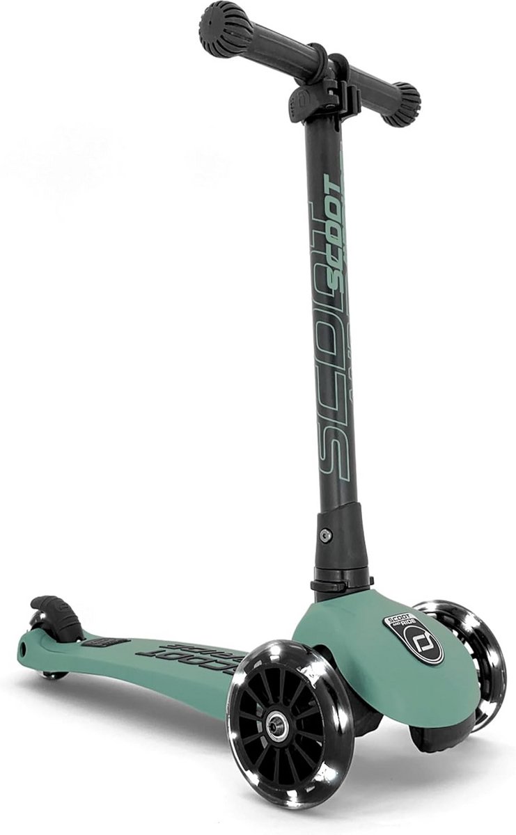 3-Wiel Loopfiets en Step met LED Wielen (9101025374709)