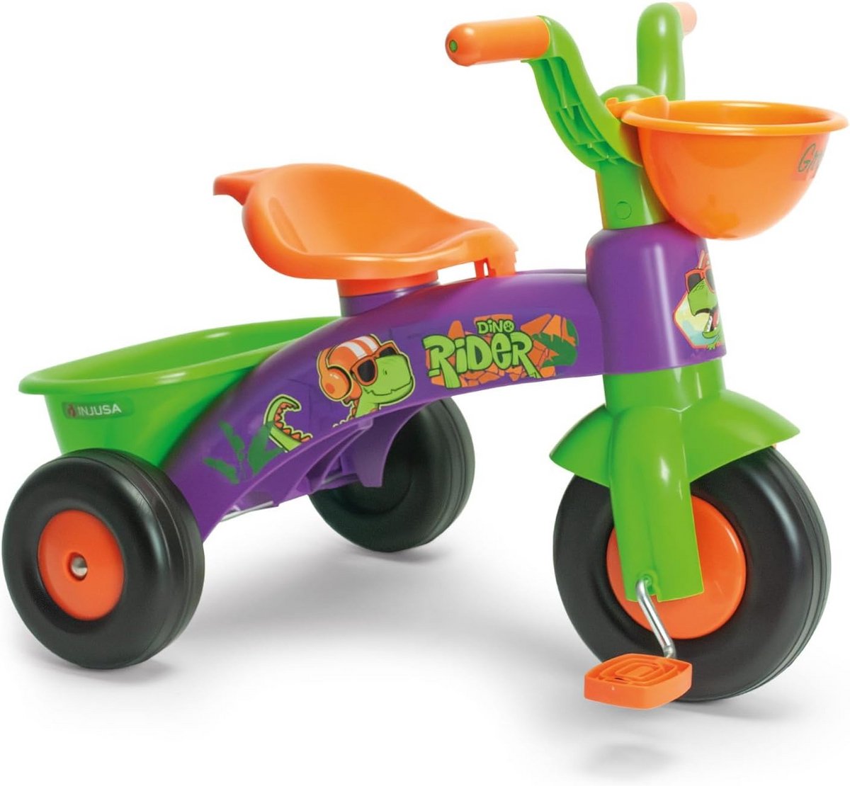 Degelijke Driewieler voor Kinderen 1 tot 3 Jaar met Extra Opbergruimte (9101026794964)