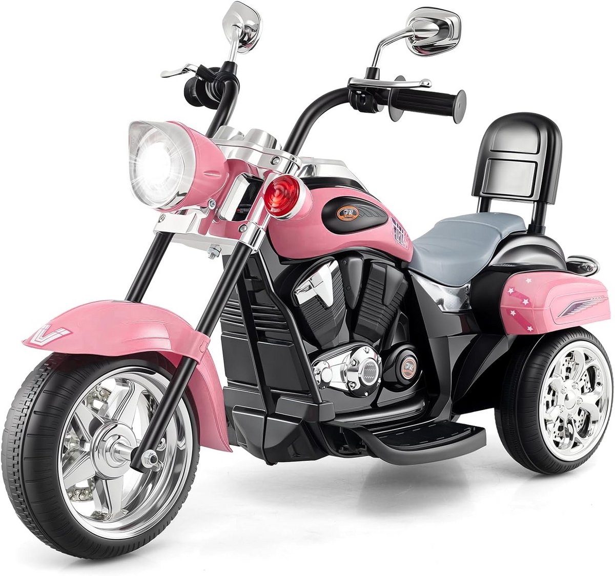 Elektrische Driewieler Motorfiets voor Kinderen vanaf 3 Jaar met Vooruit en Achteruit (9101096426246)