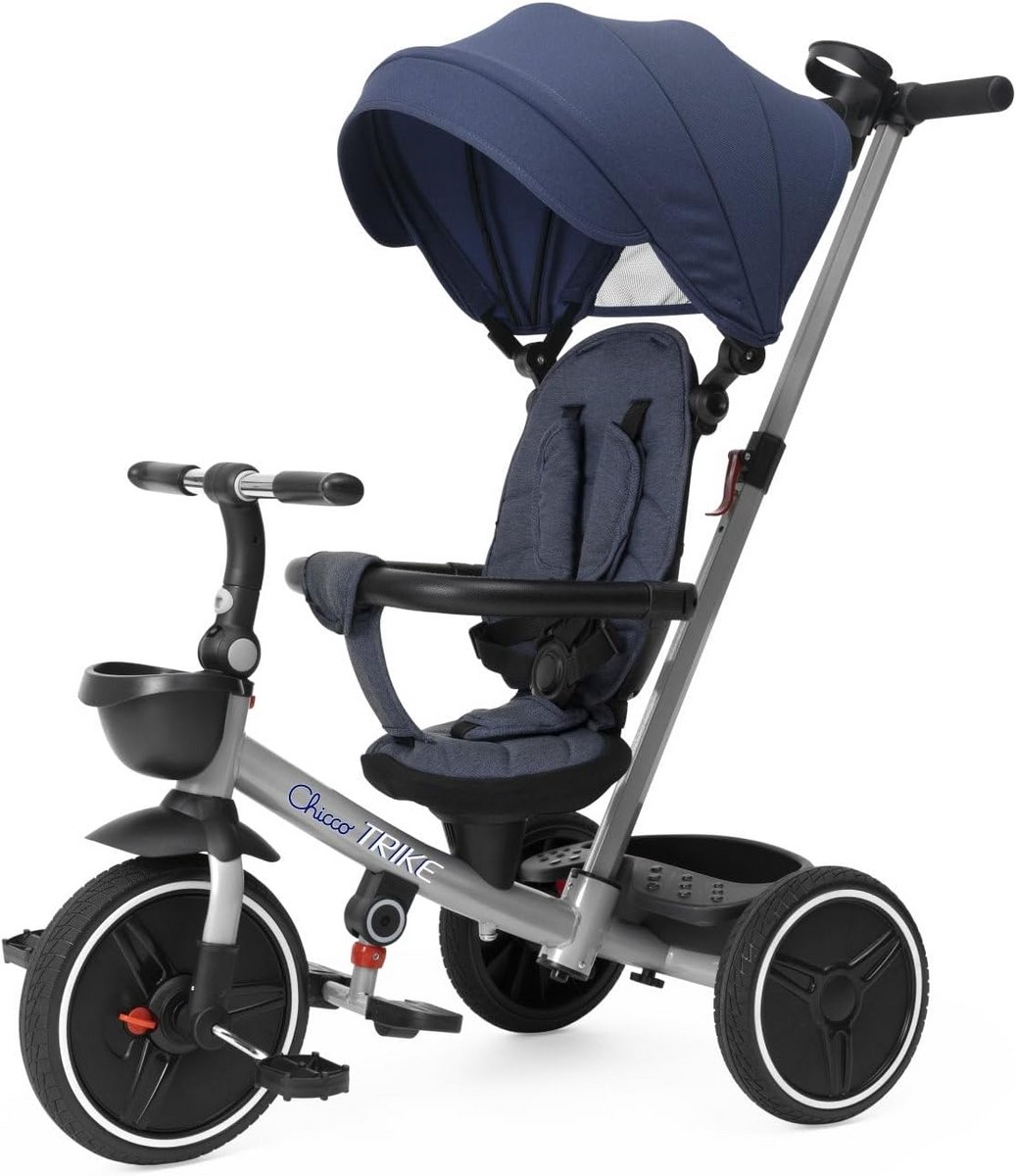 Evolutionaire 4-in-1 Loopfiets Driewieler voor Baby en Peuter - Inklapbaar (9101025082475)