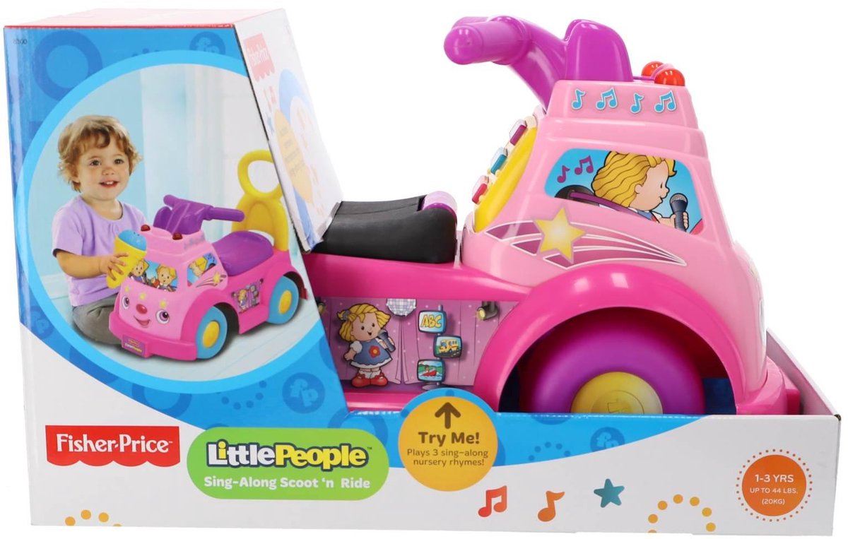 Fisher Price - Loopfiguur - Roze (0614239083002)
