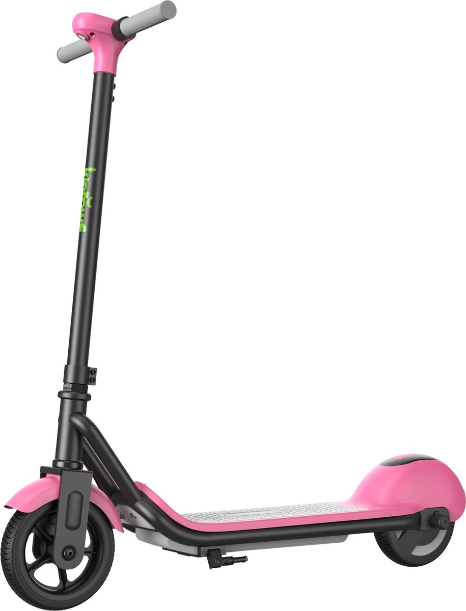 KIDDOWE K1 Elektrische Kinder Step - 6 tot 12 jaar - Max 14 km/u - 5-8 km Bereik - 130W - Incl LED wielen - Roze (8581708237315)