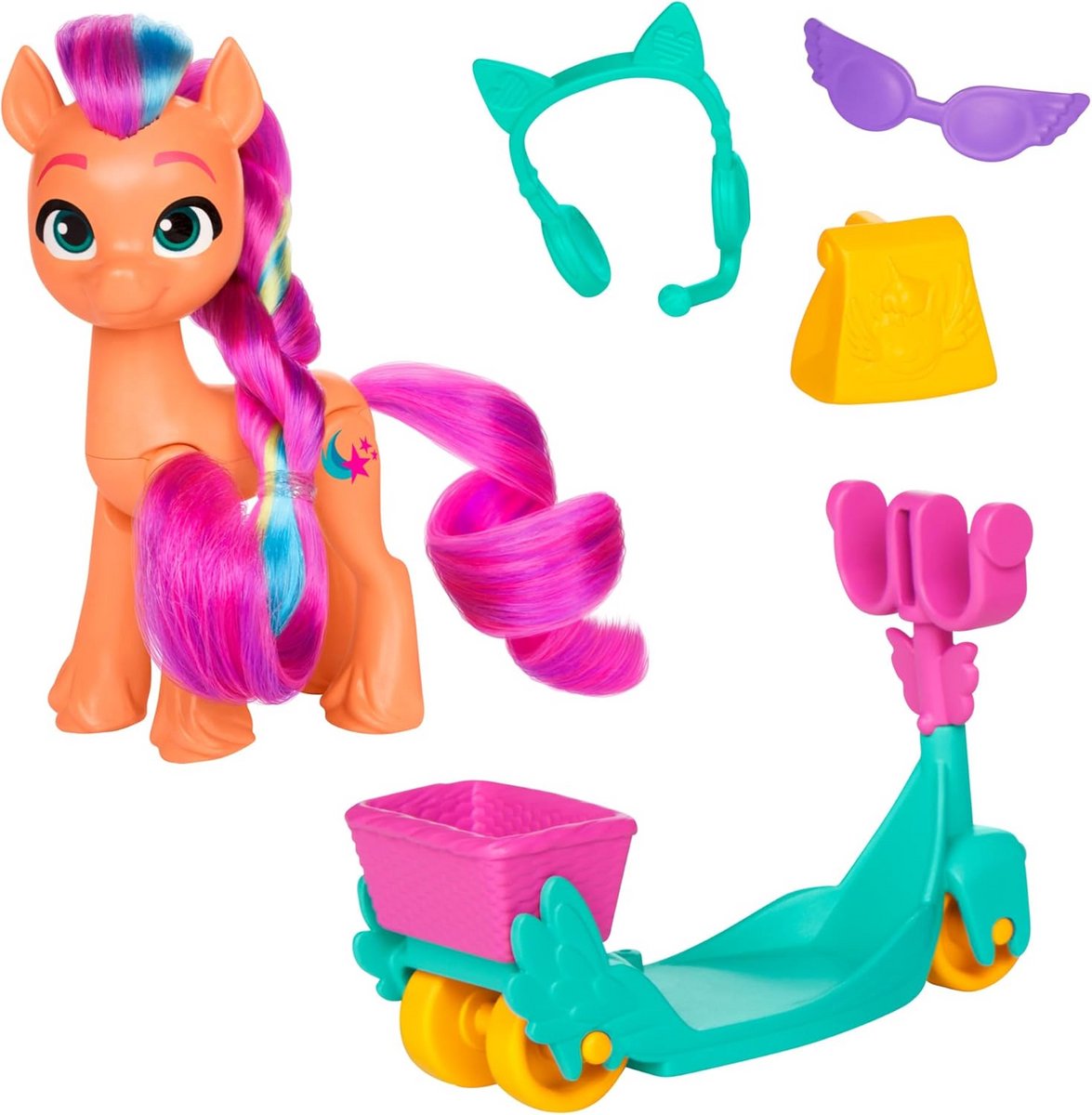Kinderscooter met My Little Pony Thema - Stevige Driewieler (9101098215299)