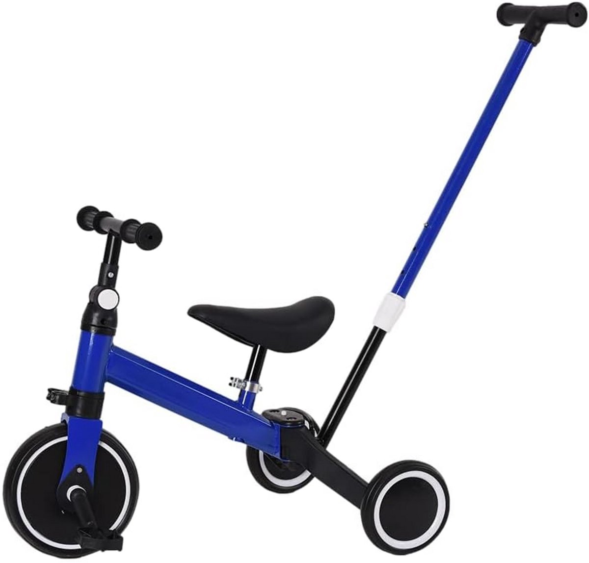 Loopfiets en Driewieler 2-in-1 voor Peuters en Baby's (1-3 Jaar), In hoogte Verstelbaar (9101026255069)
