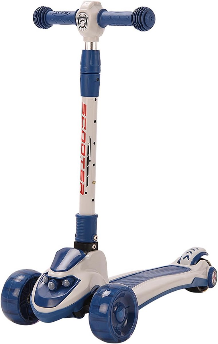 Loopfiets met 3 Wielen LED Verlichting Inklapbaar Voor Jongens en Meisjes (9101077936757)