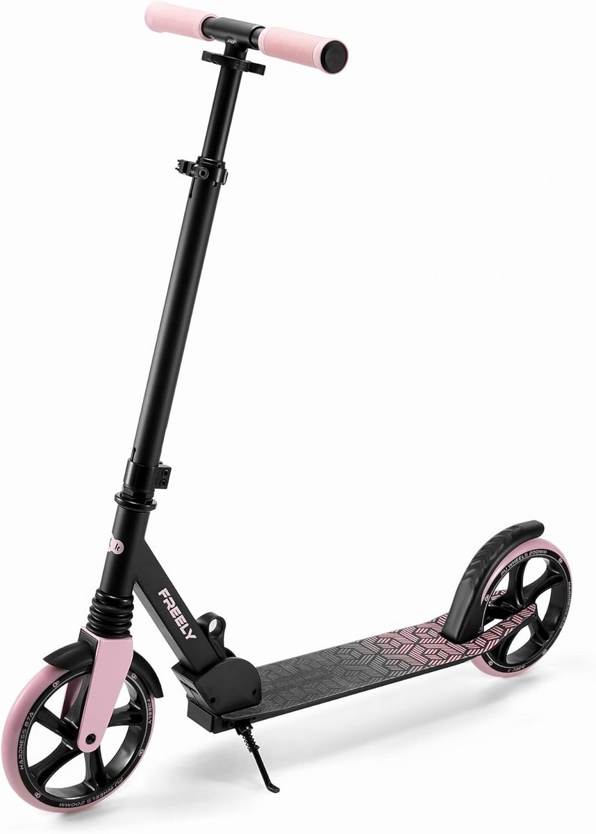 Step met 3 Wielen voor Kinderen vanaf 3 Jaar - Inklapbaar - Draagvermogen tot 100 kg - Roze (9101026293689)