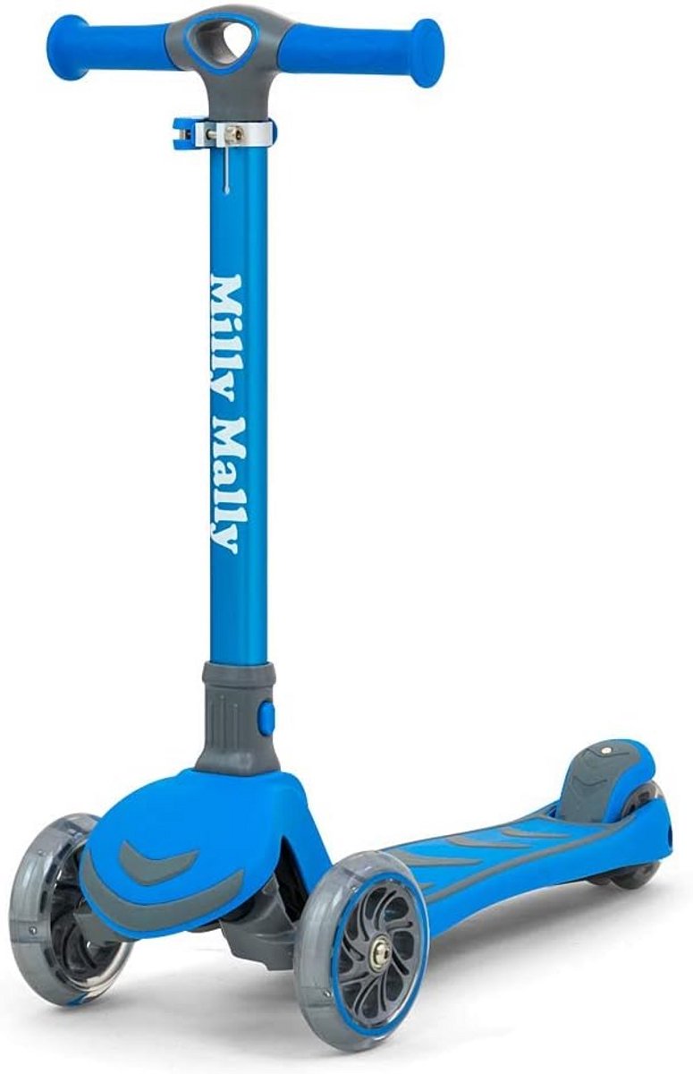 Stevige Drie Wielen Scooter voor Kinderen met LED-Wielen en Inklapbaar Stuur (9101074848992)