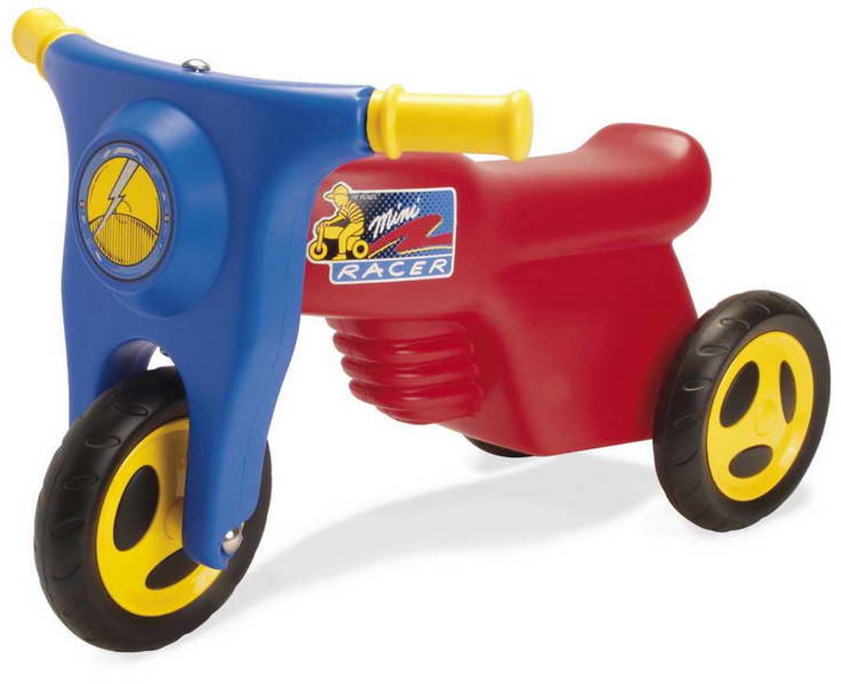 Dantoy loopfiets motor kunststof wielen multicolor 56cm speelgoed. (5701217833201)