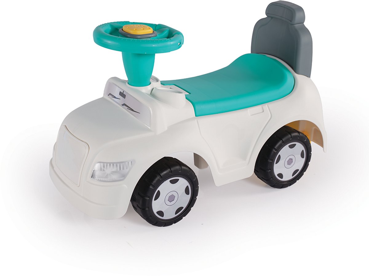 Dolu Step Car 2in1 Loopauto & Loopwagen Wit/Blauw (8690089026309)
