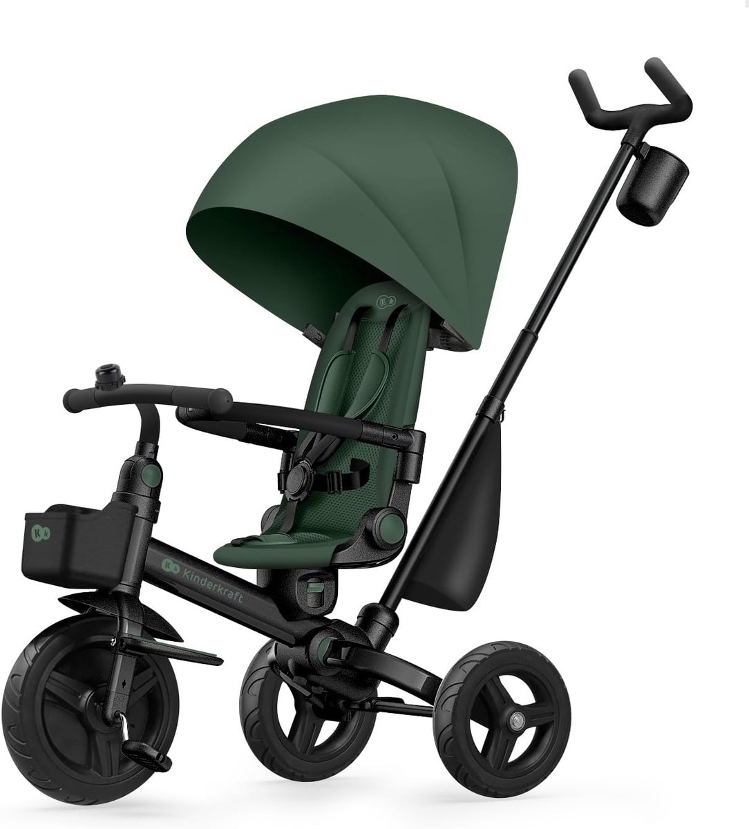 Driewieler Baby - Kinderloopfiets - Buiten Spelen - Meegroei Fiets - 20 x 38.6 x 42.9 inch - Groen (9101160787990)