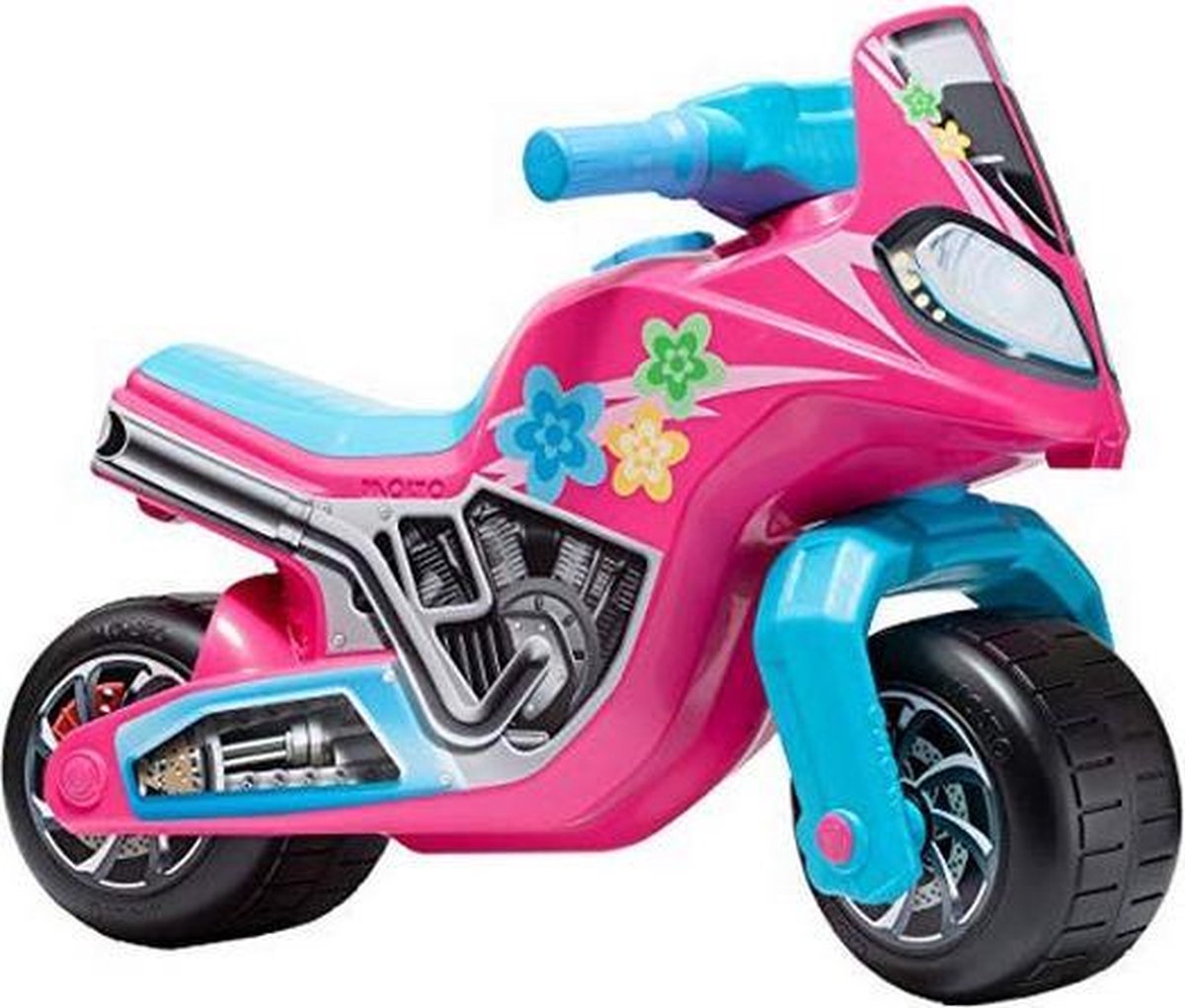 Driewieler Moto Cross Race Moltó Roze (1+ jaar) (8410963182248)