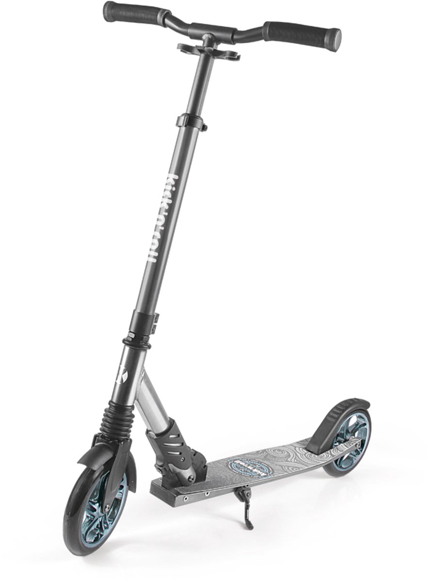 Kick'n'Roll A2-180 - Kinderstep - Opvouwbaar - Vering - 180 mm Wielen - Grijs (6973383151079)