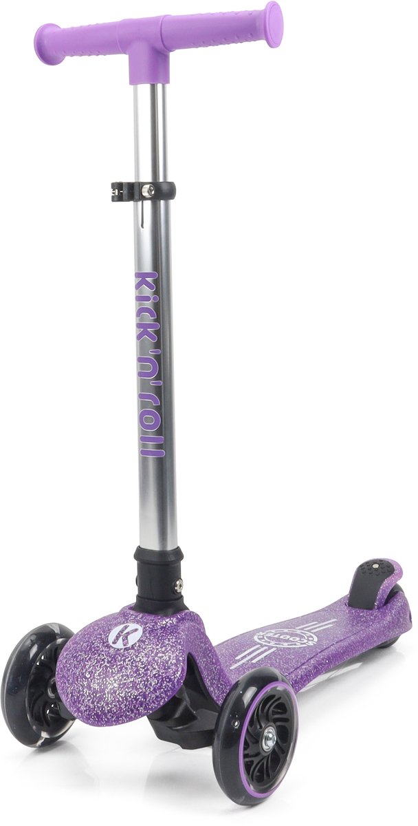 Kick'n'Roll - S9 - Jelly - Kinderstep - Paars - Opvouwbaar (6973383151697)