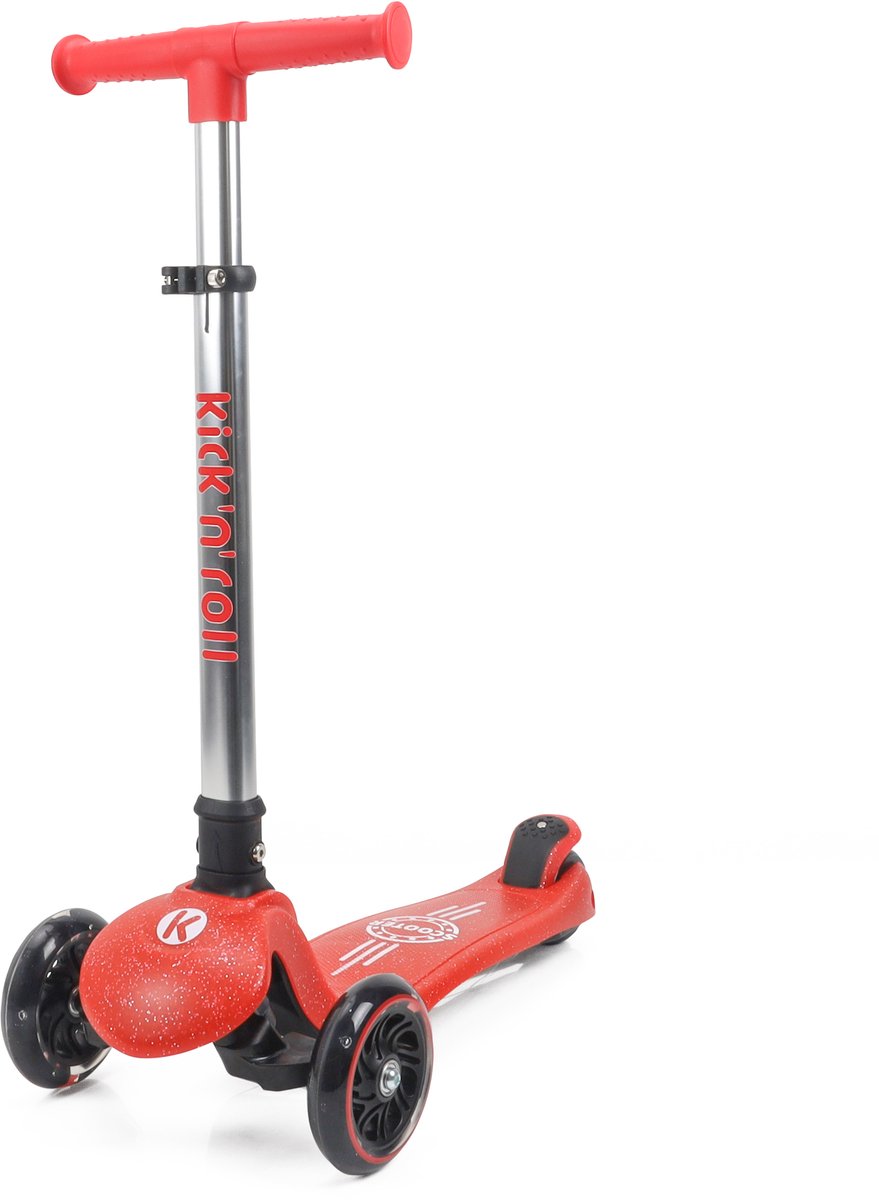 Kick'n'Roll - S9 - Jelly - Kinderstep - Rood - Opvouwbaar (6973383151666)