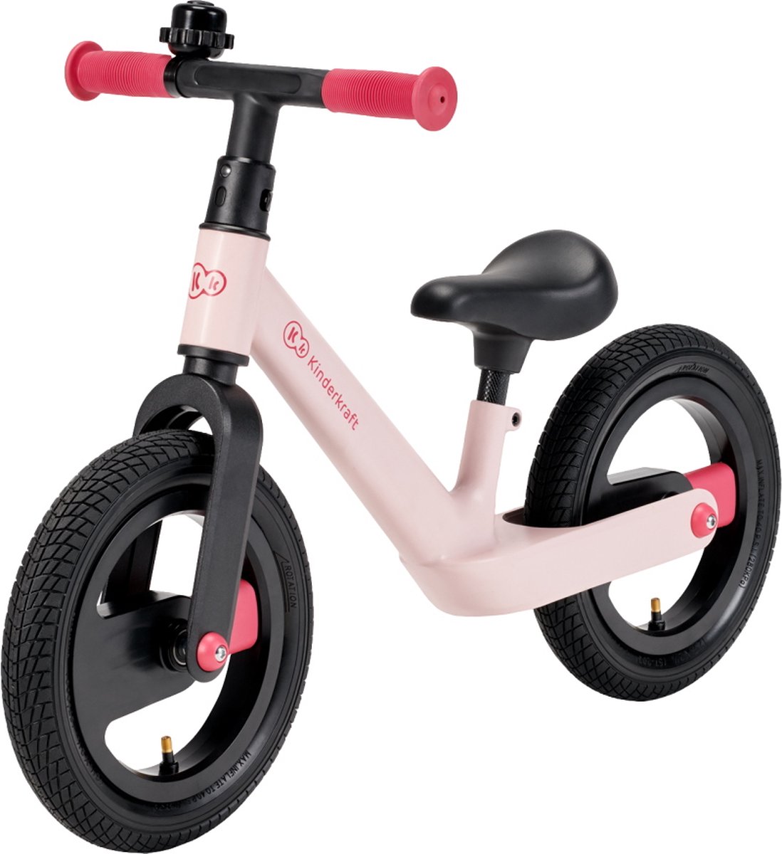 Kinderkraft GOSWIFT - Ultralichte Loopfiets - zonder pedalen - Roze (5902533915873)