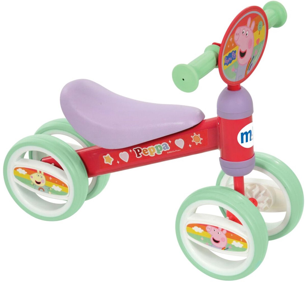 Loopauto Peppa Pig 47 x 37 x 25 cm (5017915018452)