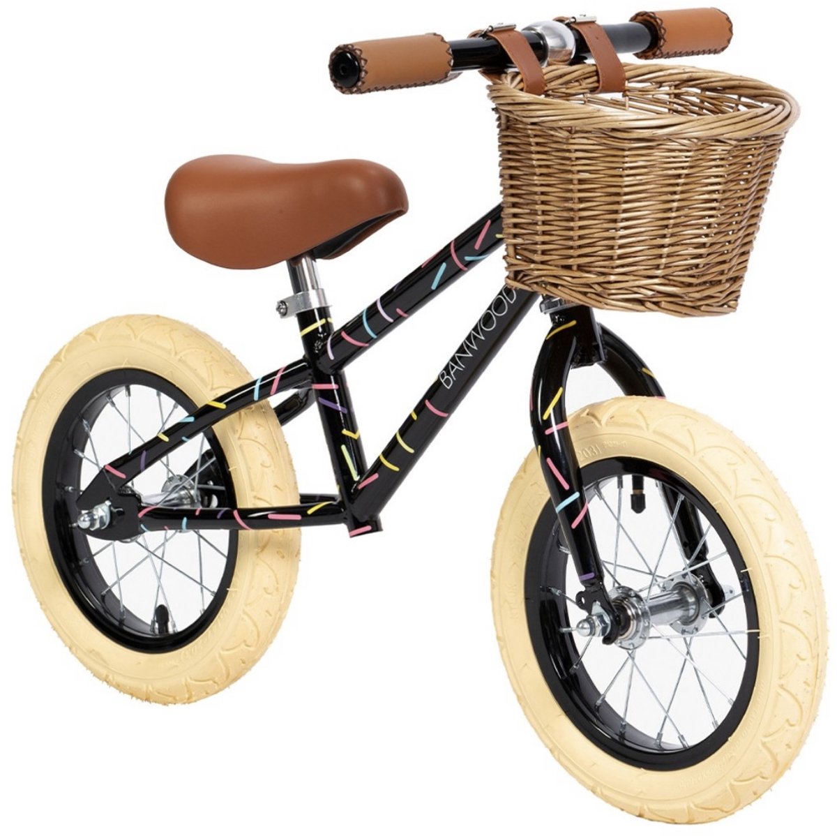 Loopfiets first go zwart - Banwood (8445027020501)