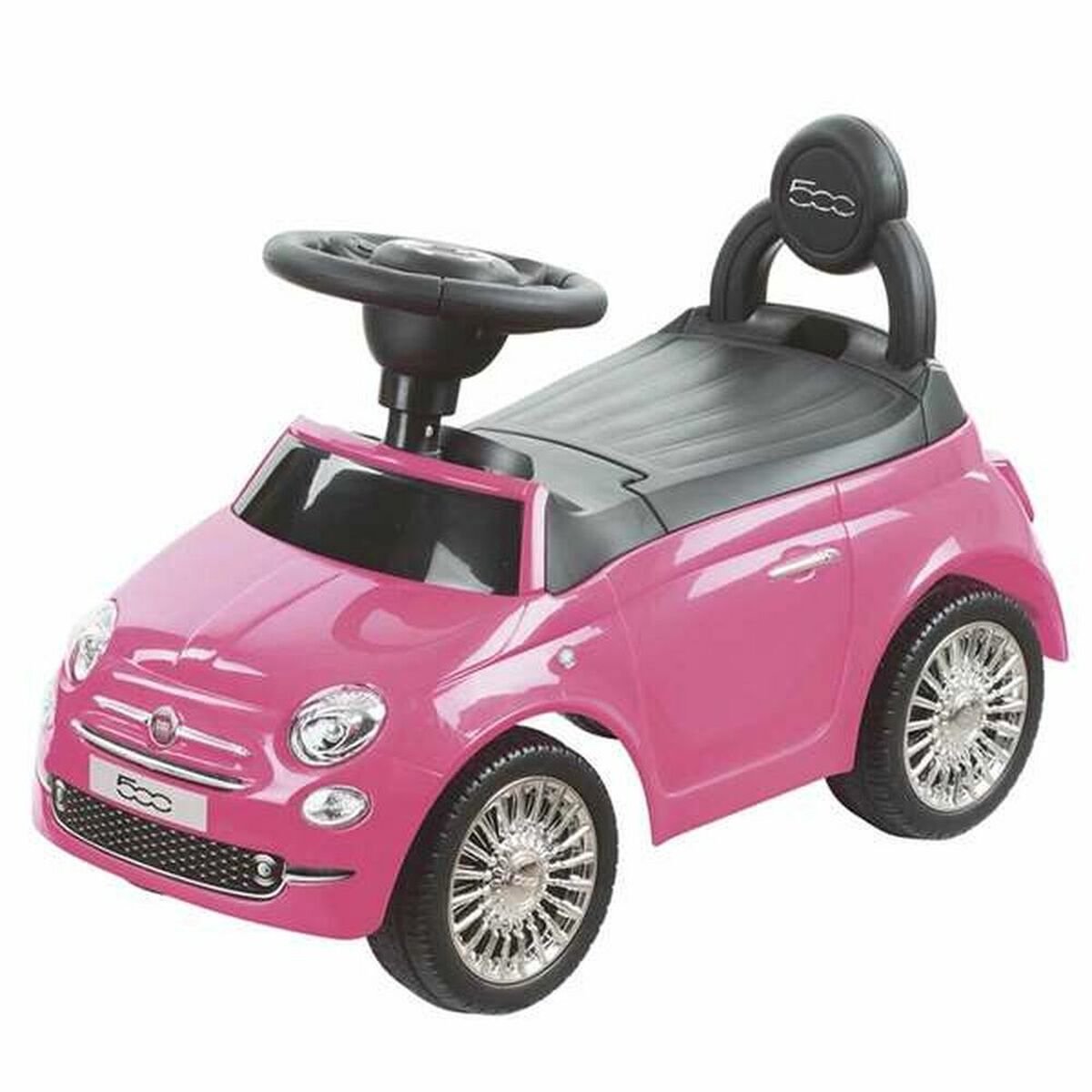Loopwagen RIDE ON CAR FIAT 500 PINK Roze (8436039866669)
