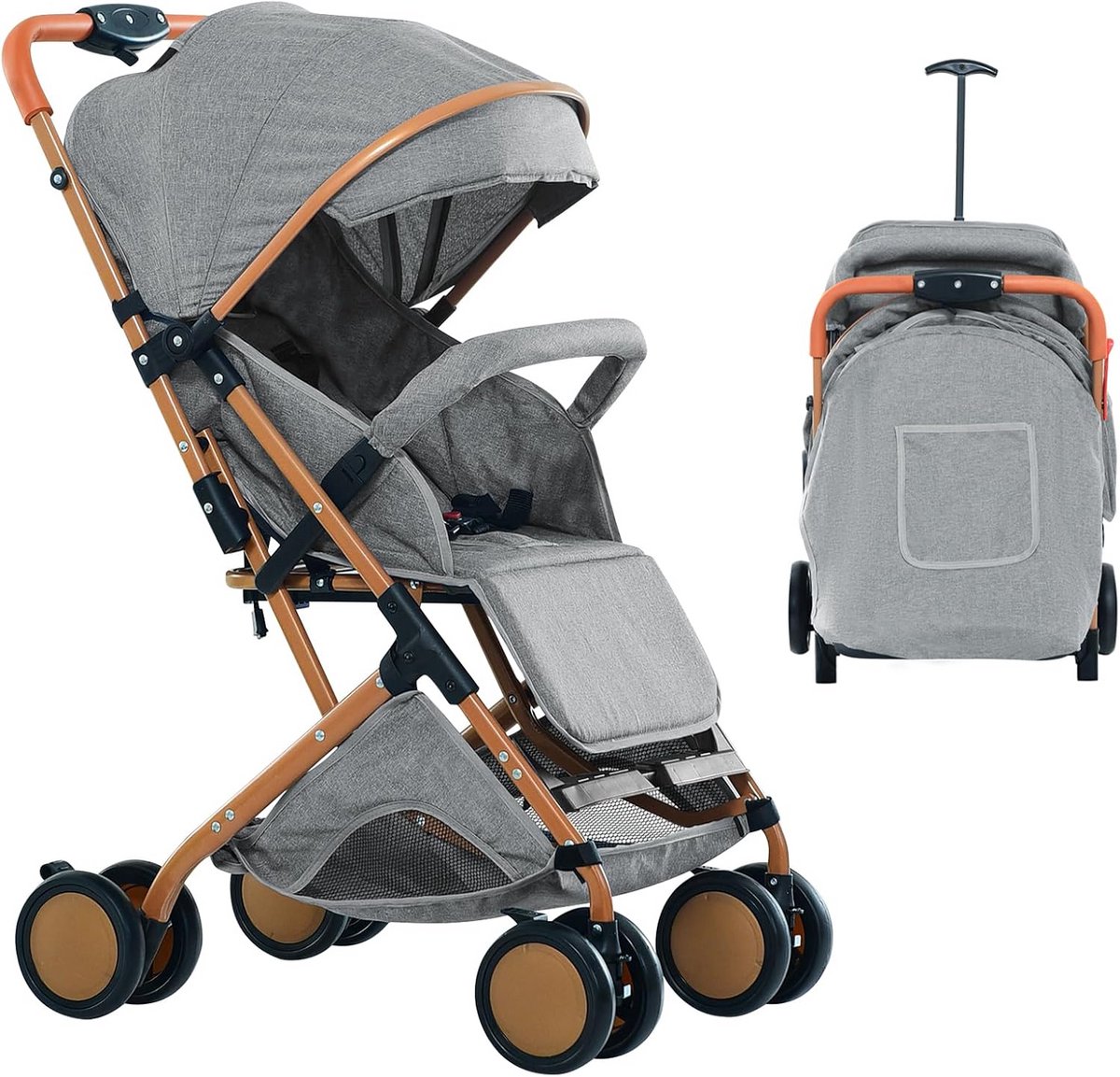 Multifunctionele Driewieler Loopfiets voor Baby en Peuter - Verstelbaar tot 25KG (9101085292265)