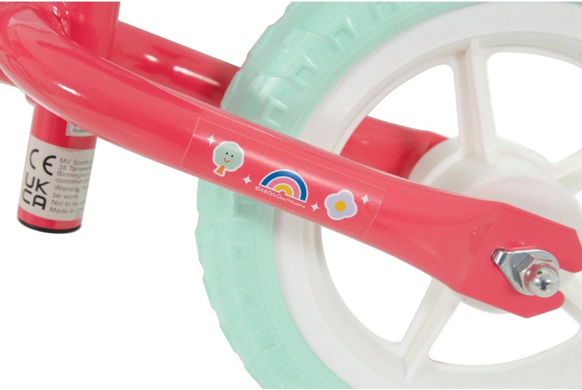 Peppa pig - Loopfiets - 10 inch - peppa's eerst fietsje (5017915011859)