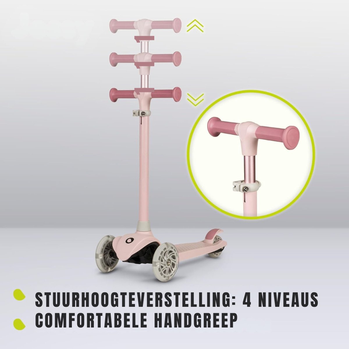 SCH® Kinderstep 3 Wielen - Kinderstep - Bruin - ‎ 26cm x 56cm x 67cm (6153402072084)