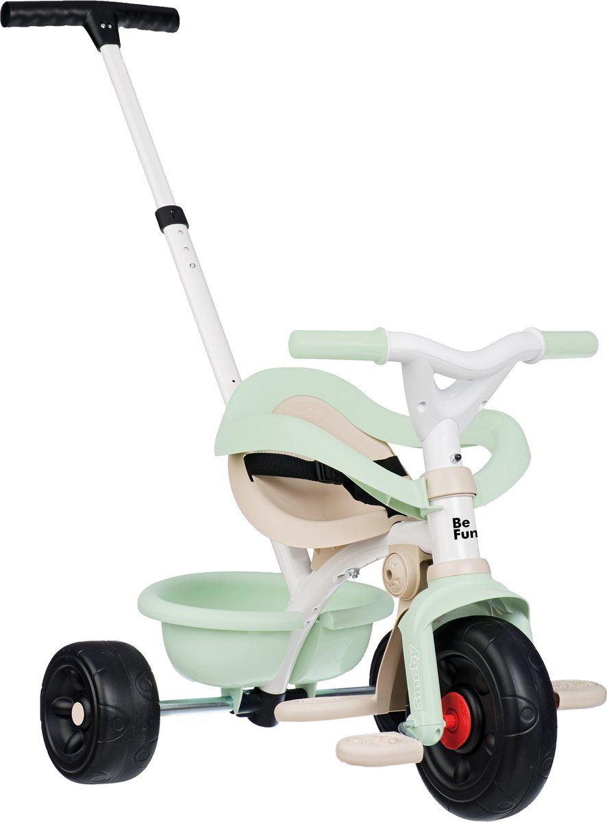 Smoby - Be Fun Comfort - Driewieler - Groen - Vanaf 10m. (3032167404206)