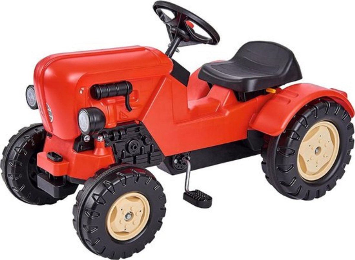 Thuys - Looptractor - Loopauto - Jongen & Meisje - Loopwagen - Stijlvol Design - Safe - Rood (8721322400959)