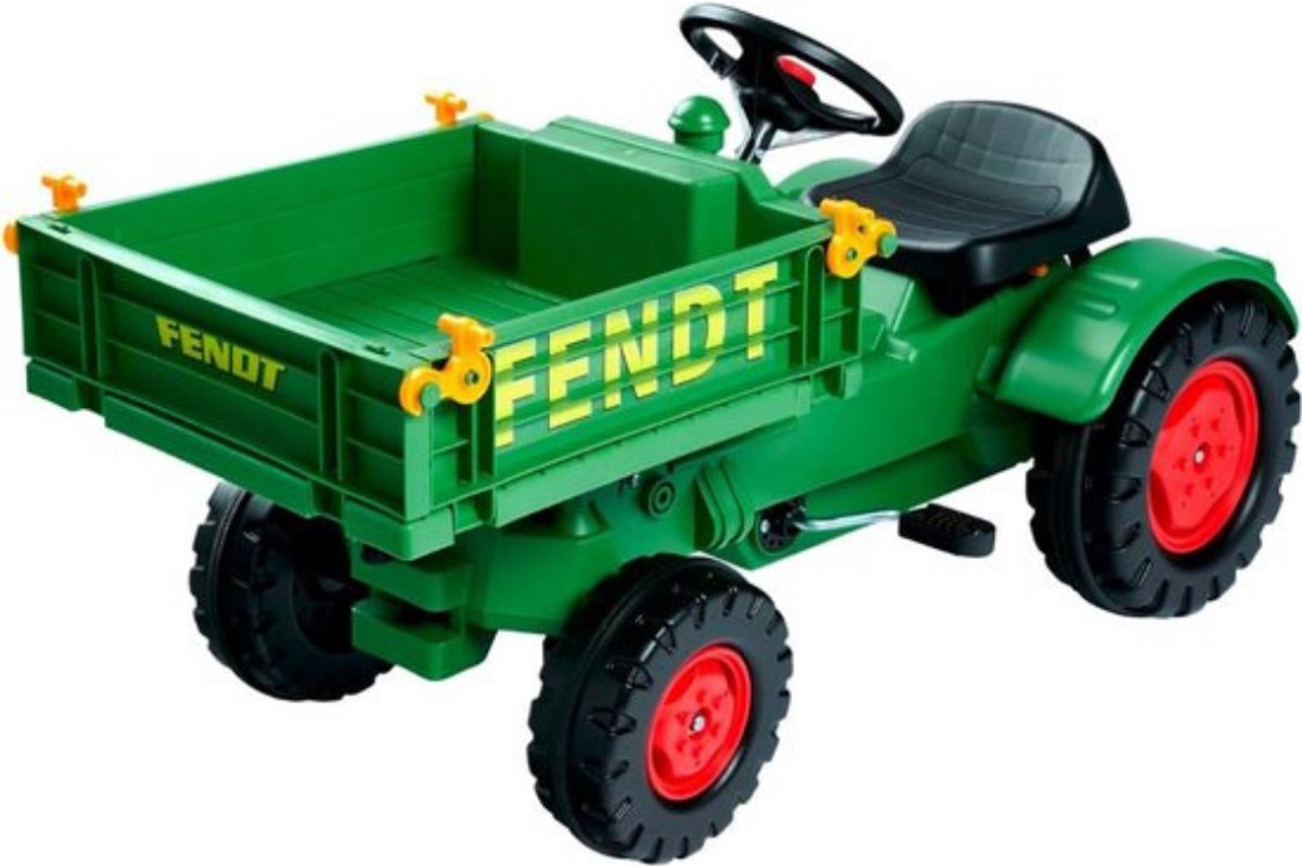 Thuys Looptractor - Loopauto - Tractor - Vernieuwd Design - Massieve Banden - 54x102x46 CM - Groen (8721322401710)