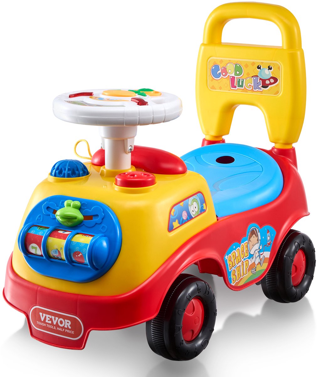 VEVOR Loopauto Kindervoertuig Loophulp Kinderauto Pp 51x25x45cm (0197988223290)