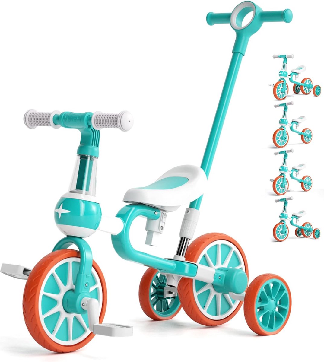 Velox Loopfiets 3 Jaar - Loopfiets Vanaf 3 Jaar - Loopfiets 3 Jaar Met Duwstok (6097434232248)