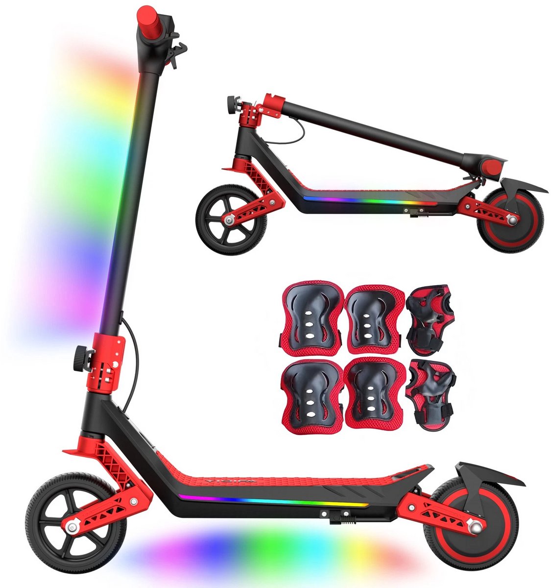 YIQIFA U8 Elektrische Step Kinderen - Kinderstep Inklapbaar - 16km/u - 6.5