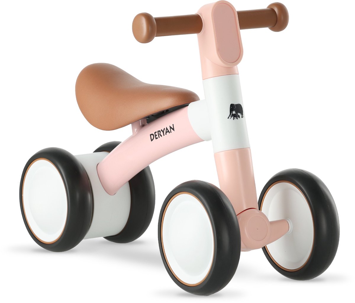 Deryan Milo Luxe Loopfiets - Roze (8721249883286)