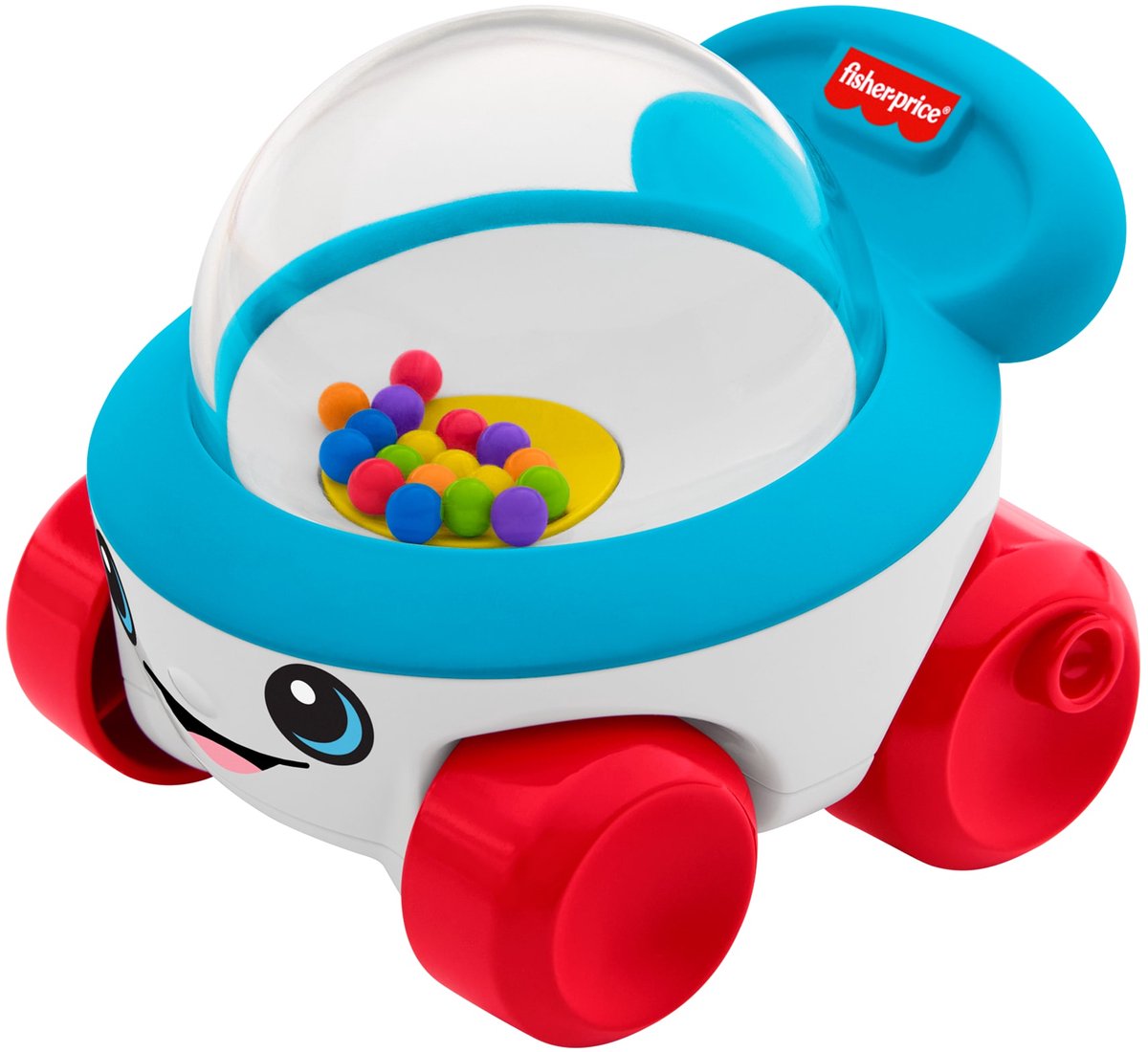 Fisher-Price Popcornmachine Duwvoertuig voor peuters met geluid. (0194735347360)