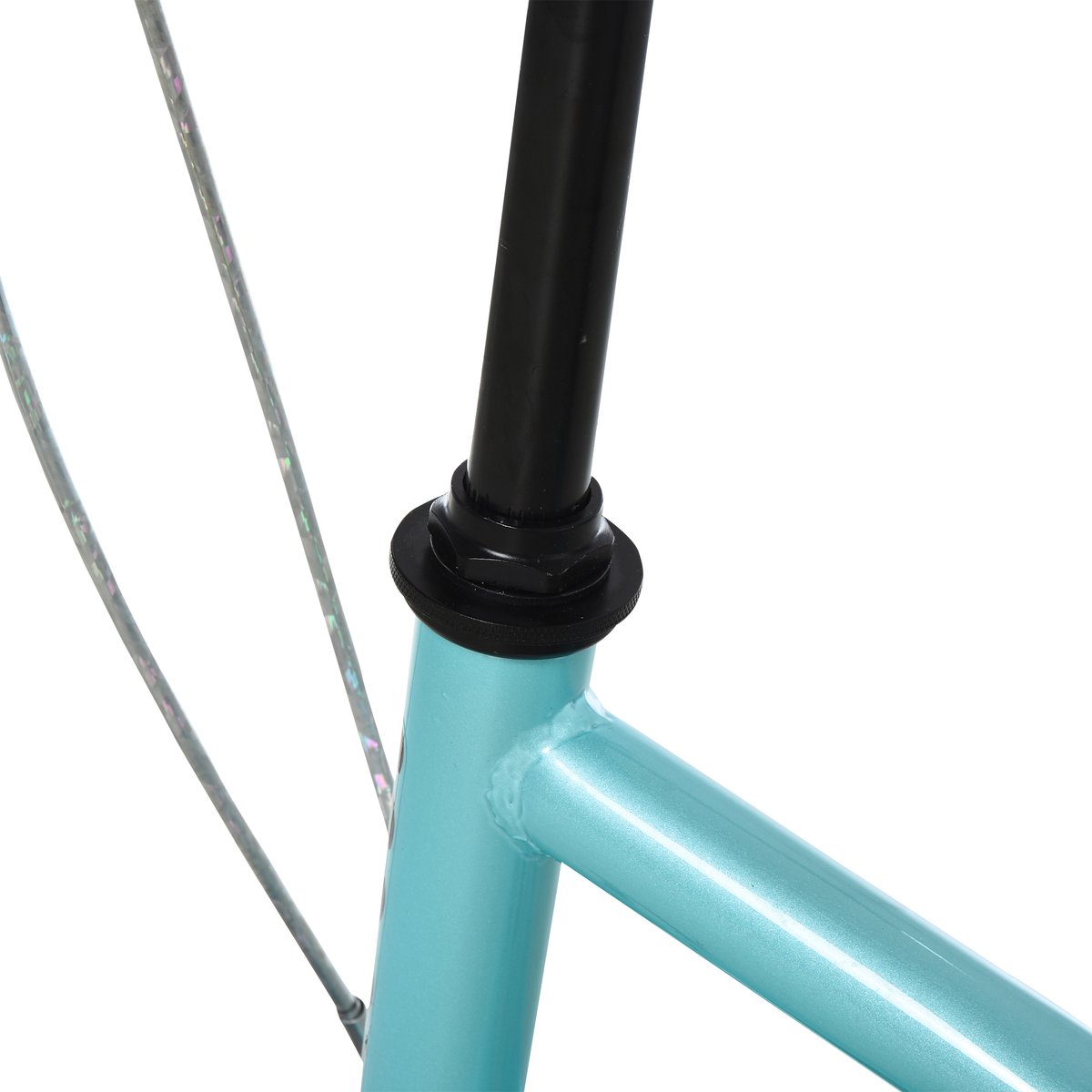 HOMCOM kinderstep - verstelbaar stuur - met luchtbanden - blauw (4251774913393)