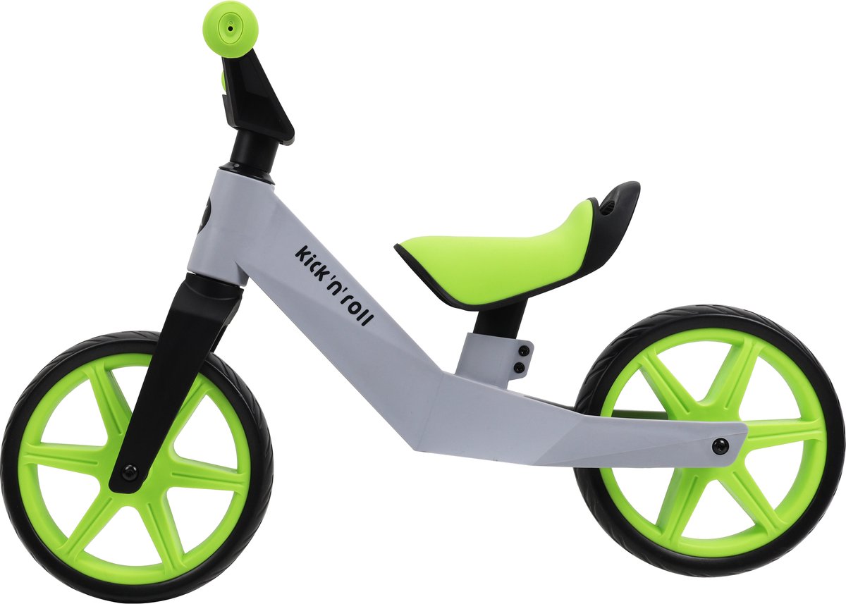 Kick'n'Roll TB02 - Loopfiets - Groen - Lichtgewicht - 2-4 jr (6973383151819)