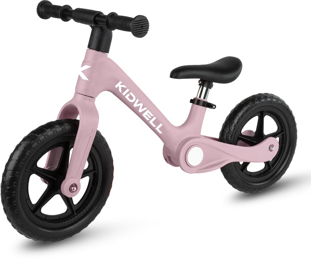 Kidwell-FLEX-loopfiets-opvouwbaar-12 inch-vanaf 2 jaar-Roze (5906601713330)