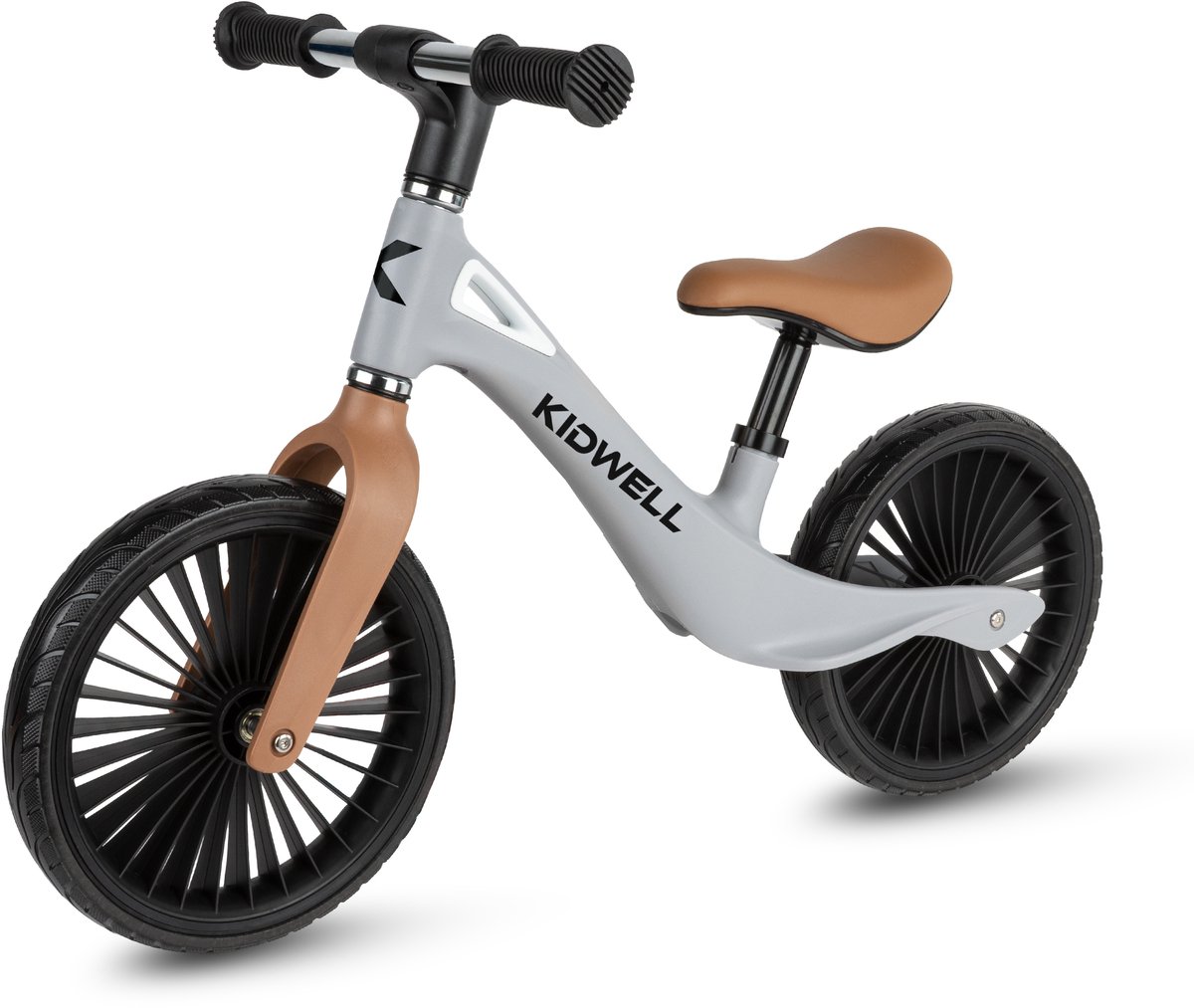 Kidwell-NIX-loopfiets-12 inch-vanaf 2 jaar-Grijs (5906601709166)