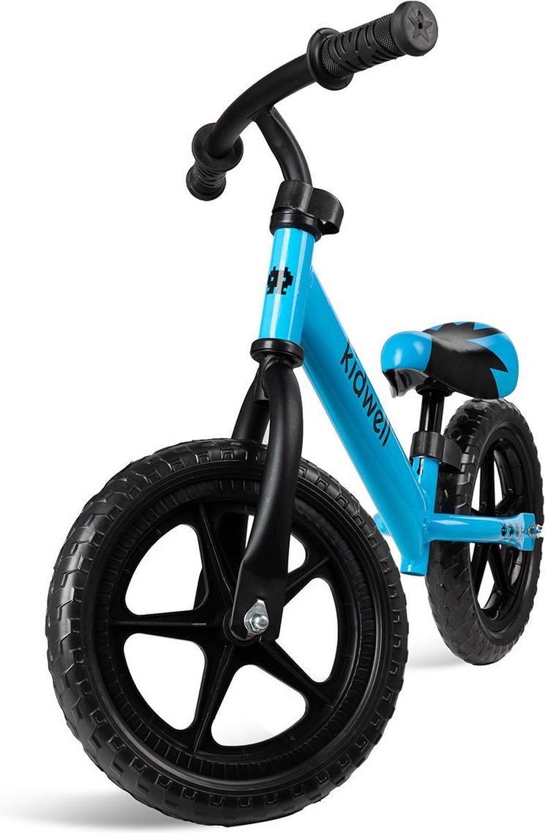 Kidwell Rebel - Loopfiets - Unisex - Blauw - 12 (5901130074440)