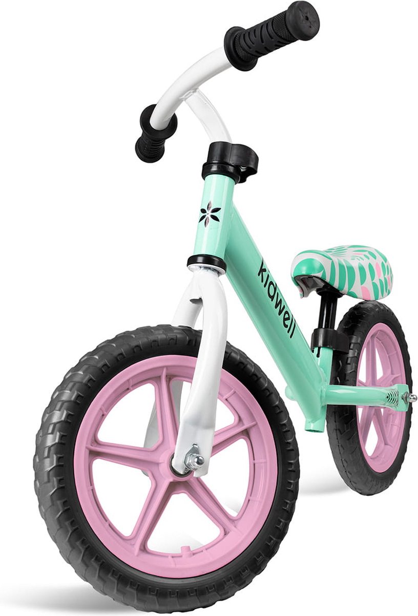 Kidwell Rebel - Loopfiets - Unisex - Mint - 12 (5901130074457)
