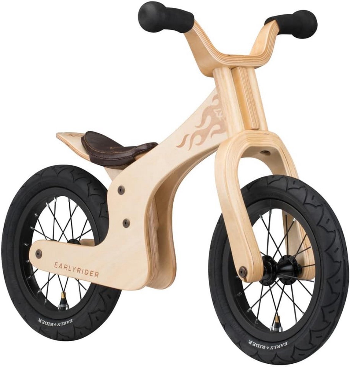 Loopfiets Hout 1.5 Jaar+ - Lichtgewicht Houten Fiets voor Balans en Zelfvertrouwen (9101053973516)