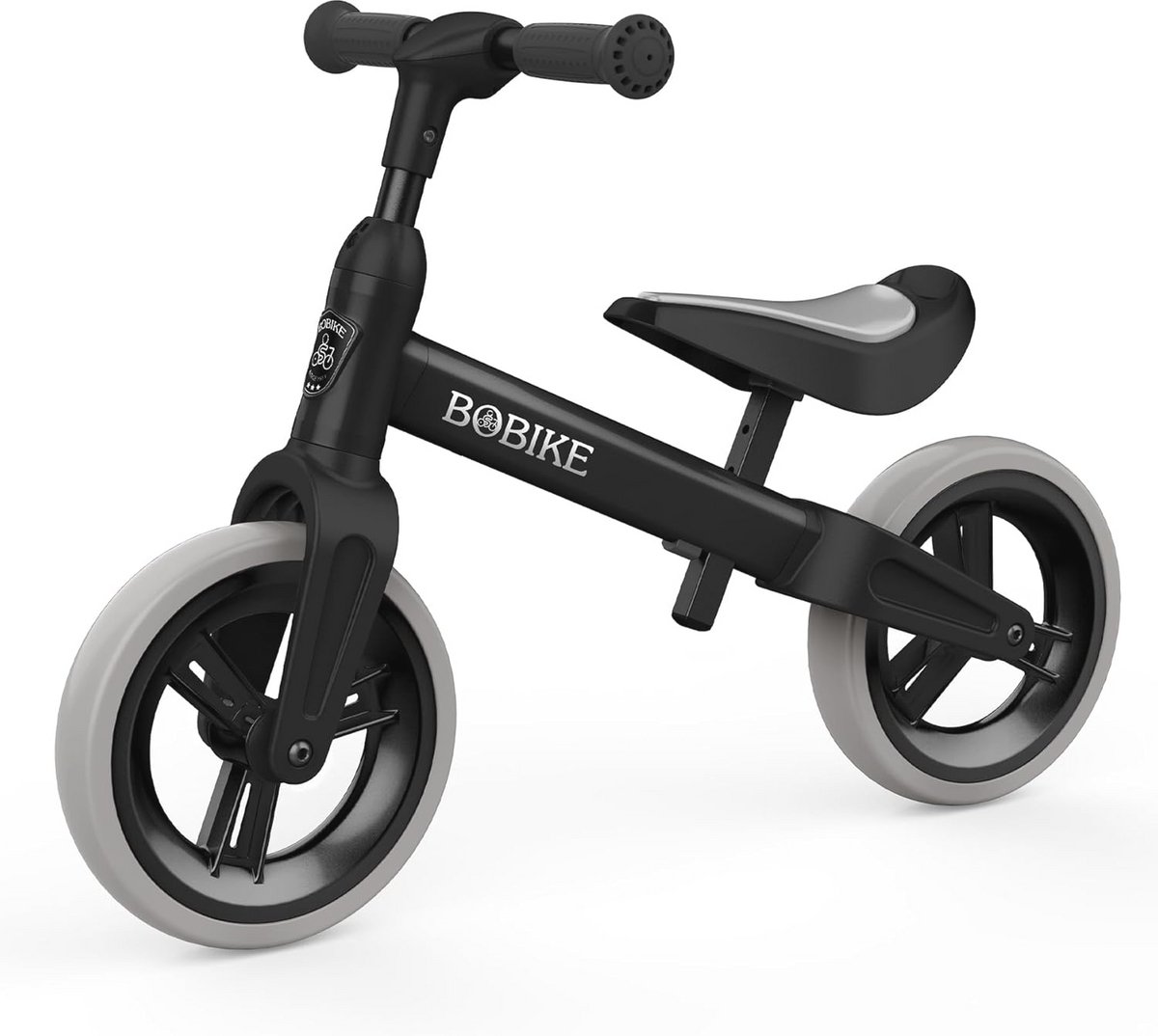 MHCYLION loopfiets vanaf 1,5-4 jaar tot 25 kg, stuur en zadel in hoogte verstelbaar, stuurslot, ultralichte kinderloopfiets balansfiets voor jongens en meisjes (zwart) (9101014941394)