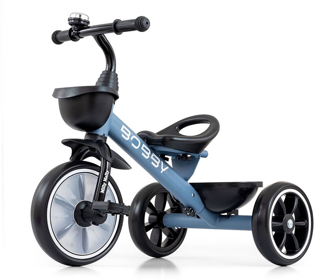 MILLY MALLY - Babyfiets driewieler Bobby Denim (5901761129571)