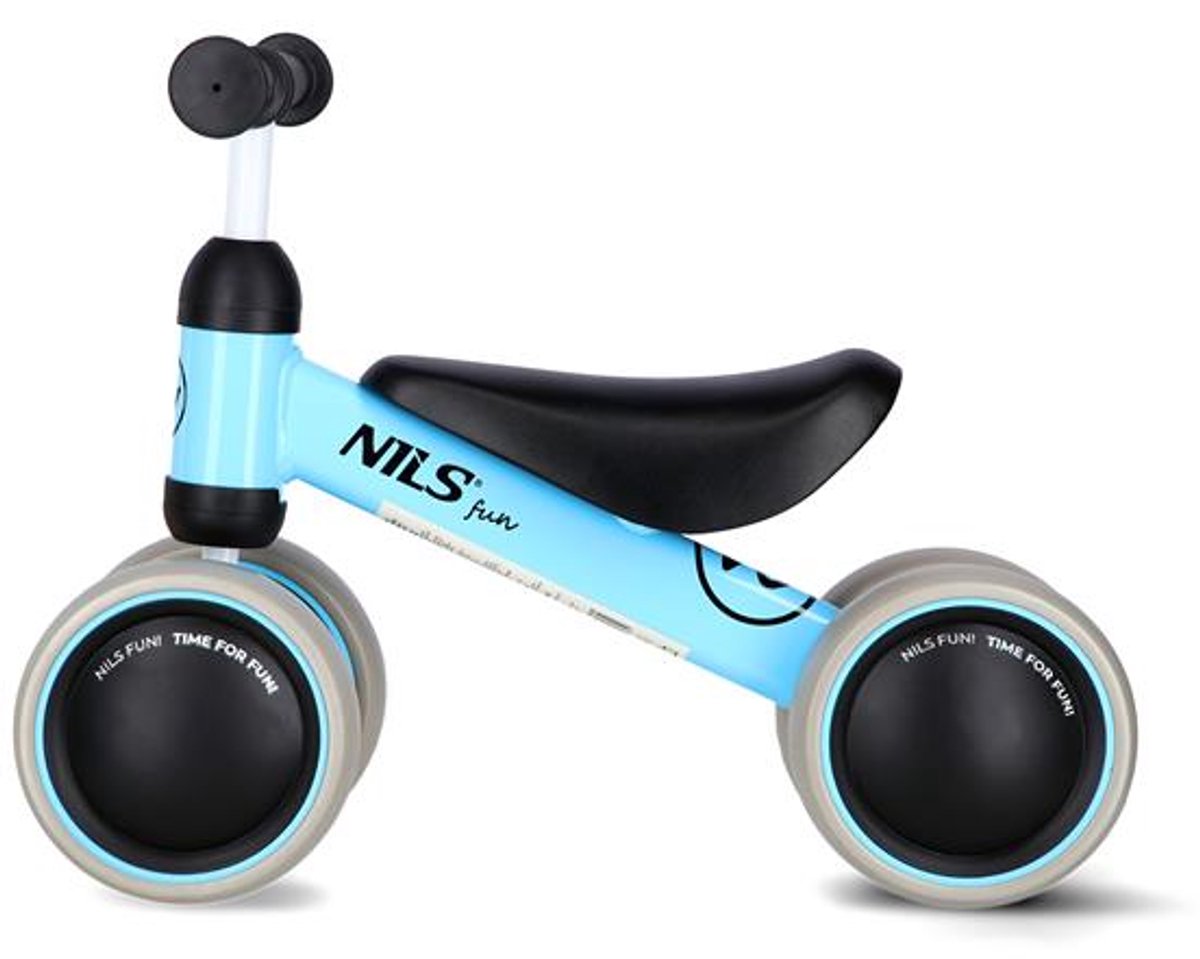 Nils Fun RB002 - Loopfiets - Voor Kinderen - Lichtgewicht - EVA Wielen (5907695555332)